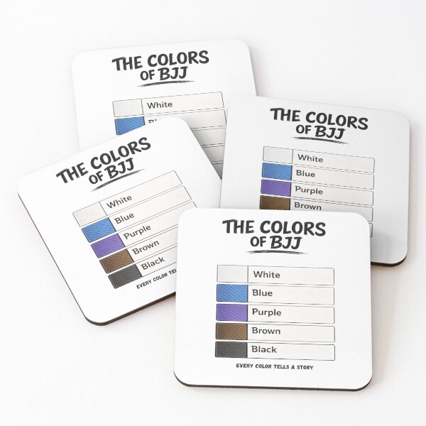 Item preview, BJJ Collection #002 | The Colors of BJJ – Every Color Tells a Story designed and sold by PH Creator Studio.