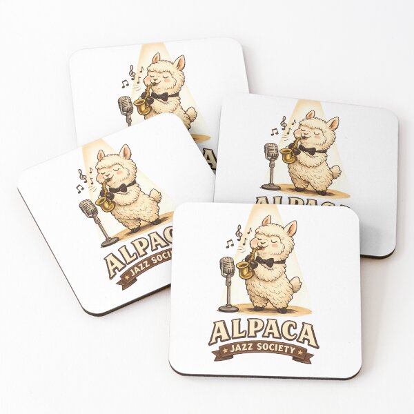 Artikelvorschau, Alpaca Jazz Society Whimsical Studio Mascot entworfen und verkauft von TheRealTaria.
