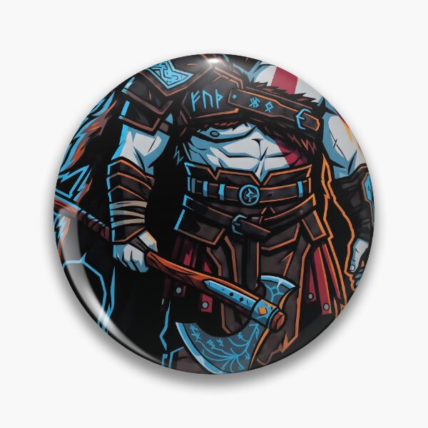 Item preview, Kratos God of War Vector Gaming Graphic Tee designed and sold by Senpaiwaves.