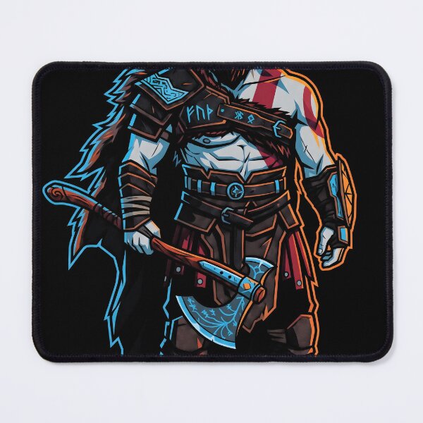 Item preview, Kratos God of War Vector Gaming Graphic Tee designed and sold by Senpaiwaves.