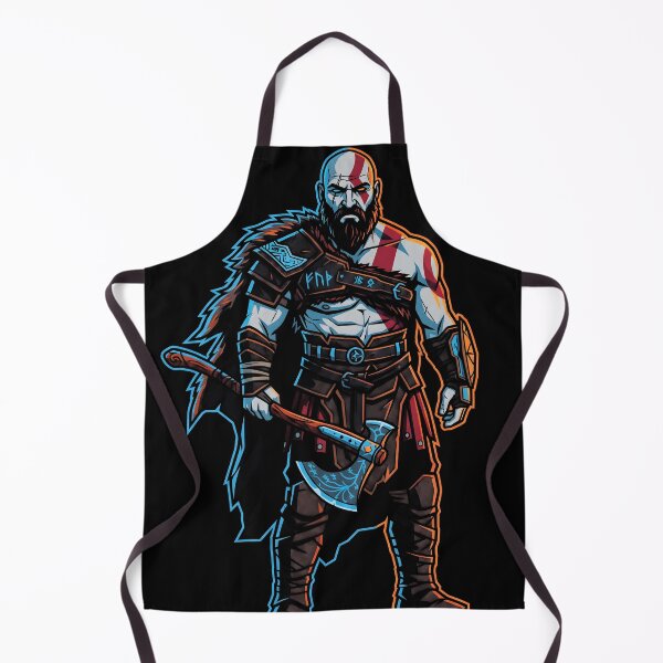 Item preview, Kratos God of War Vector Gaming Graphic Tee designed and sold by Senpaiwaves.
