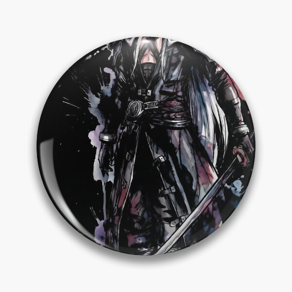 Artikelvorschau, Sephiroth Final Fantasy VII Ink Gaming Grafik-T-Shirt entworfen und verkauft von Senpaiwaves.