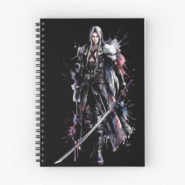 Item preview, Sephiroth Final Fantasy VII Ink Gaming Graphic Tee designed and sold by Senpaiwaves.