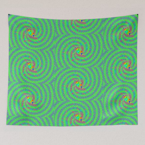Item preview, triple vortex on a wavy surface no1 designed and sold by molivi.