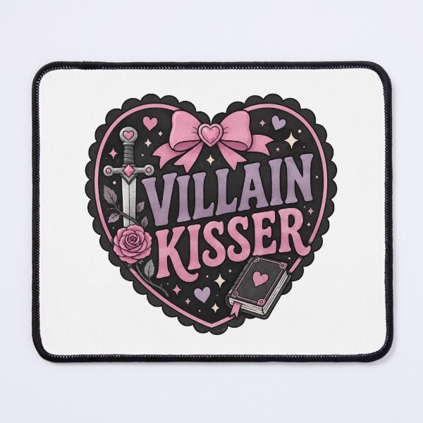 Item preview, Villain Kisser - bookish designed and sold by Chaotically Cutee.