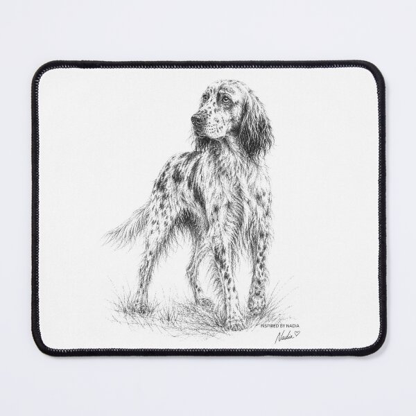 Item preview, Inspired Dog Sketch Collection #001 | English Setter designed and sold by PH Creator Studio.