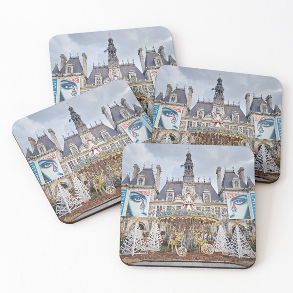 Item preview, Festive Paris City Hall  designed and sold by psychoshadow.
