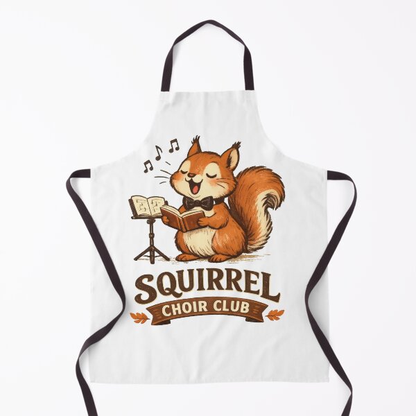 Item preview, Squirrel Choir Club Whimsical Studio Mascot designed and sold by TheRealTaria.