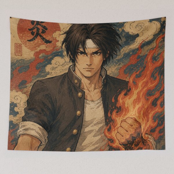 Item preview, Kyo Kusanagi KOF Fanart designed and sold by bapupa.
