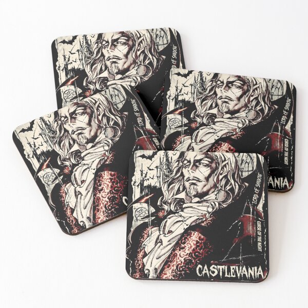 Item preview, Dracula Castlevania Grunge Gaming Graphic Tee designed and sold by Senpaiwaves.