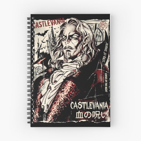 Artikelvorschau, Dracula Castlevania Grunge Gaming Grafik-T-Shirt entworfen und verkauft von Senpaiwaves.