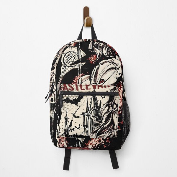Item preview, Dracula Castlevania Grunge Gaming Graphic Tee designed and sold by Senpaiwaves.