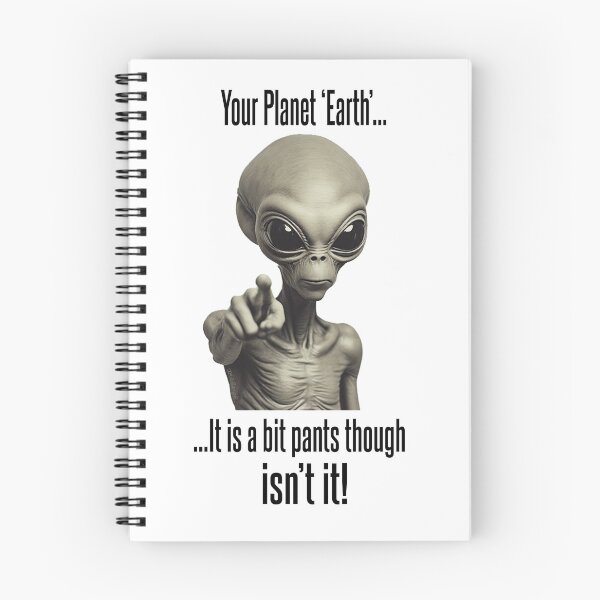 Item preview, Aliens Think Earth is Pants! designed and sold by IanBakerToons.