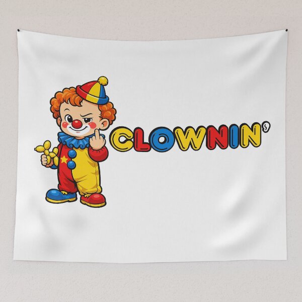 Item preview, Middle Finger Clown Kid designed and sold by UNK-Fatigues.