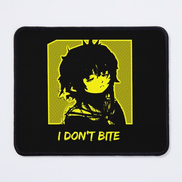 Item preview,  I DON'T BITE • yellow alt designed and sold by Squam World.