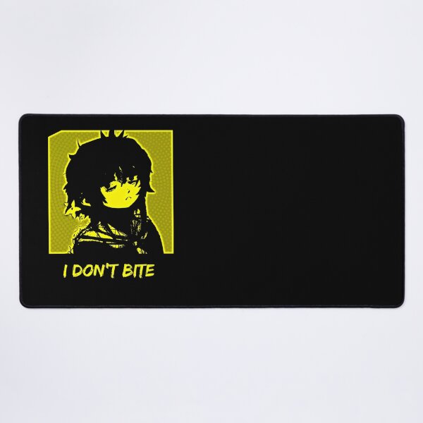Item preview,  I DON'T BITE • yellow alt designed and sold by Squam World.