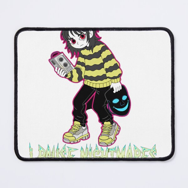 Item preview, Emo girl with cassette as transparent cutout designed and sold by Creative88Art.