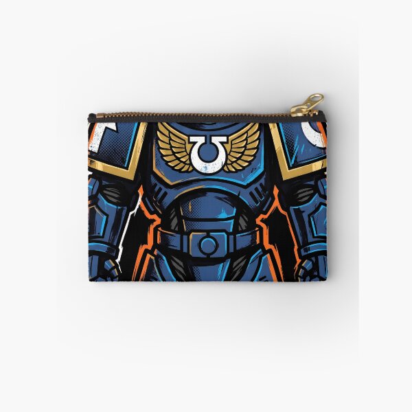 Item preview, Ultramarines Space Marine Warhammer 40,000 Vector Gaming Graphic Tee designed and sold by Senpaiwaves.