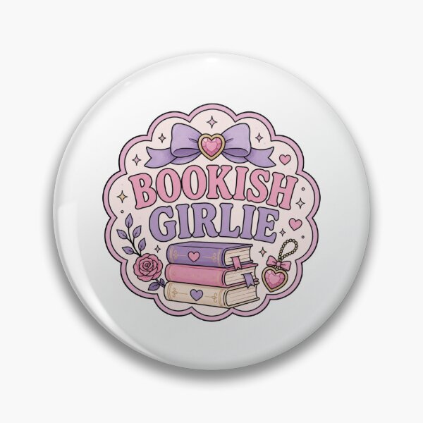 Item preview, Bookish girlie - bookish designed and sold by Chaotically Cutee.