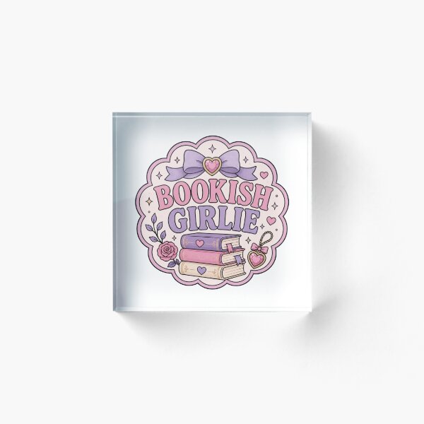 Item preview, Bookish girlie - bookish designed and sold by Chaotically Cutee.