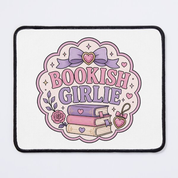 Item preview, Bookish girlie - bookish designed and sold by Chaotically Cutee.