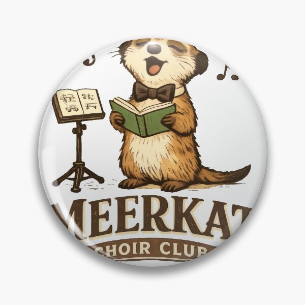 Item preview, Meerkat Choir Club Whimsical Studio Mascot designed and sold by TheRealTaria.