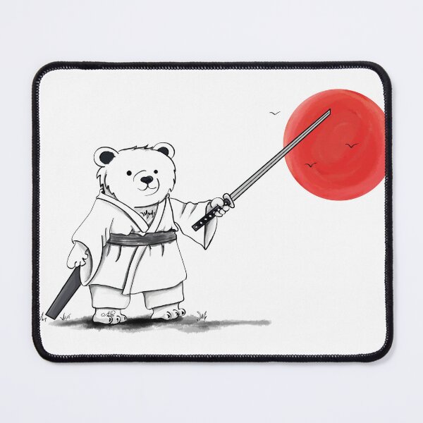 Item preview, Samurai Bear designed and sold by NaitoGraphisme.