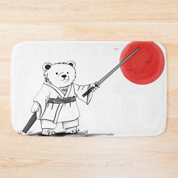 Item preview, Samurai Bear designed and sold by Naito Art.