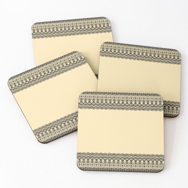 Item preview, Vintage Gothic Lace Frame in Beige Aesthetic designed and sold by GraffiTimi.