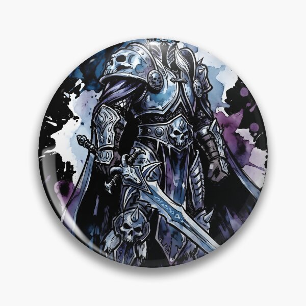 Item preview, Arthas the Lich King World of Warcraft Ink Gaming Graphic Tee designed and sold by Senpaiwaves.