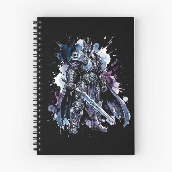 Item preview, Arthas the Lich King World of Warcraft Ink Gaming Graphic Tee designed and sold by Senpaiwaves.