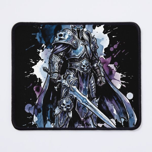 Item preview, Arthas the Lich King World of Warcraft Ink Gaming Graphic Tee designed and sold by Senpaiwaves.