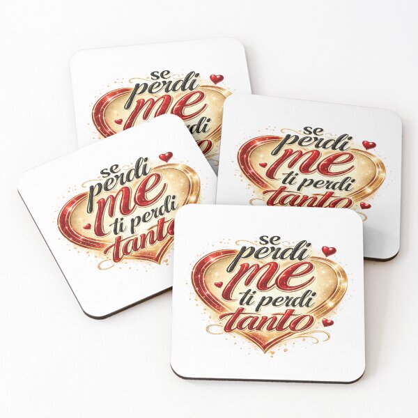 Item preview,   Se Perdi Me Ti Perdi Tanto – Grafica Tipografica designed and sold by RipantinaFantasy .