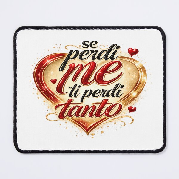 Item preview, Se Perdi Me Ti Perdi Tanto – Grafica Tipografica designed and sold by RipantinaFantasy .