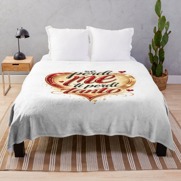 Item preview, Se Perdi Me Ti Perdi Tanto – Grafica Tipografica designed and sold by RipantinaFantasy .
