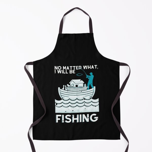 Item preview, No Matter What, I Will Be Fishing - Funny Fisherman Noah's Ark designed and sold by DontYouBabe.