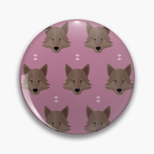 Item preview, Wolf heads on purple designed and sold by reneesillus.