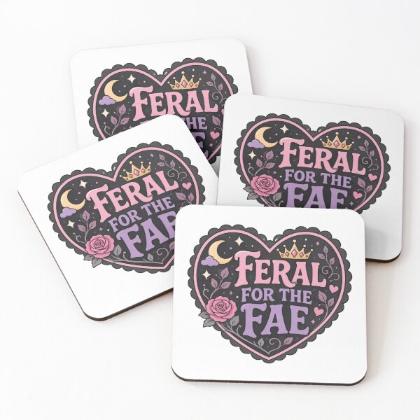 Item preview, Feral for Fae - bookish designed and sold by Chaotically Cutee.