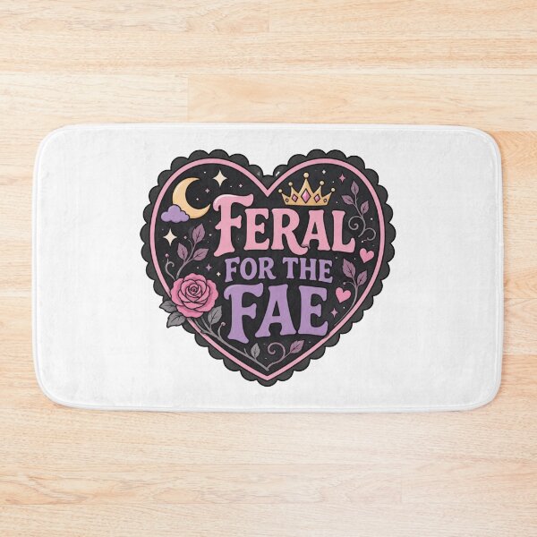Item preview, Feral for Fae - bookish designed and sold by Chaotically Cutee.