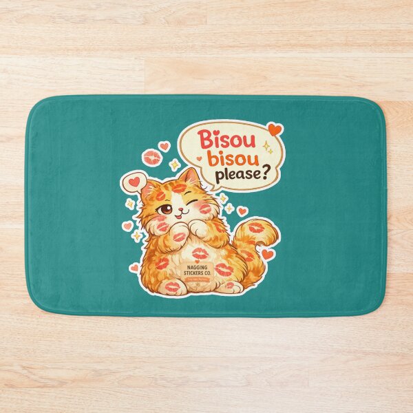 Item preview, BISOU KISS CAT LaMaisonOfMY BISOU BISOU PLEASE? COLLECTION | GREEN Edition | No.01 designed and sold by LaMaisonOfMY.