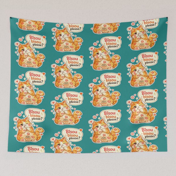 Item preview, BISOU KISS CAT LaMaisonOfMY BISOU BISOU PLEASE? COLLECTION | GREEN Edition | No.01 designed and sold by LaMaisonOfMY.