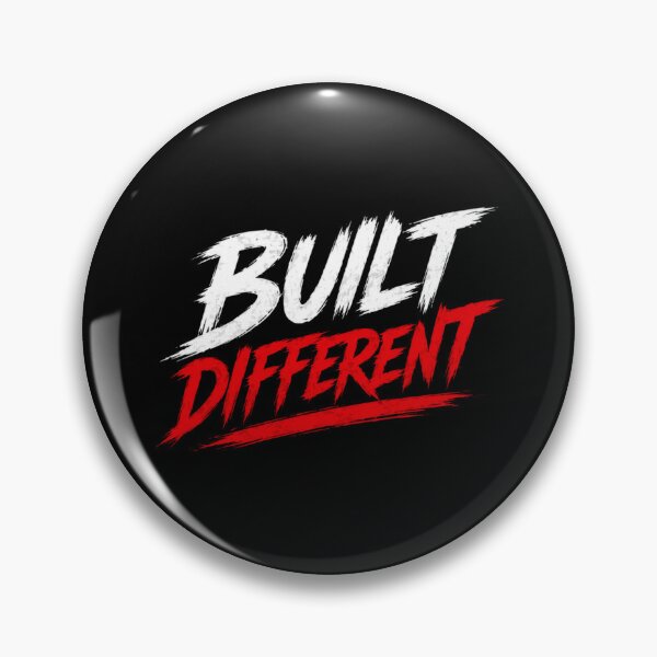 Item preview, Built Different Bold Gaming Typography designed and sold by Pixelarry.