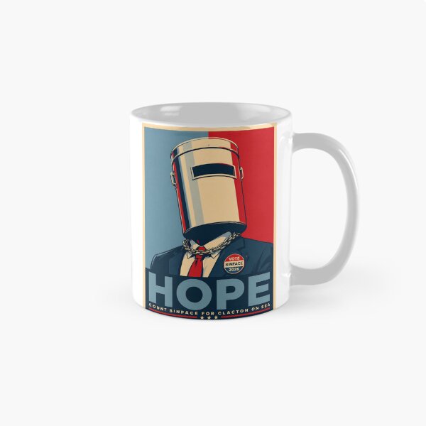 Item preview, Hope Binface 2026 Poster | Funny UK Election Satire | Vintage Political Campaign Art | British Humor Sticker designed and sold by Bhaskar Digital Art.