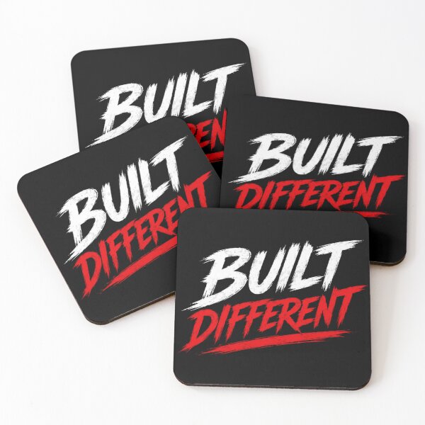 Item preview, Built Different Bold Gaming Typography designed and sold by Pixelarry.