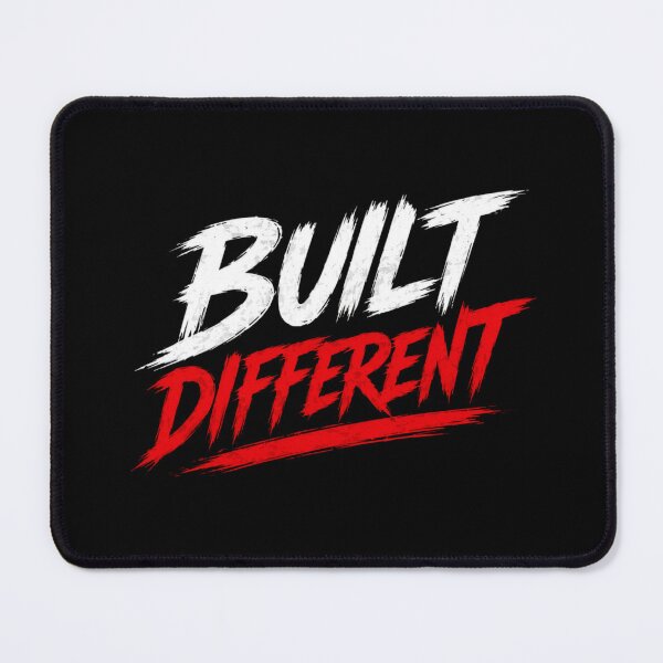 Item preview, Built Different Bold Gaming Typography designed and sold by Pixelarry.