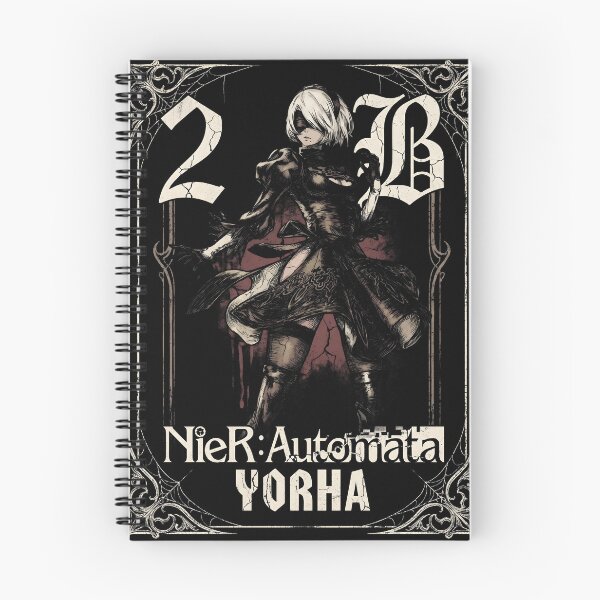 Item preview, 2B NieR Automata Gothic Gaming Graphic Tee designed and sold by Senpaiwaves.