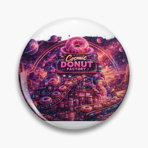Item preview, Cosmic Donut Factory designed and sold by PeterPunkt.