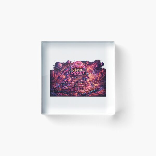 Item preview, Cosmic Donut Factory designed and sold by PeterPunkt.