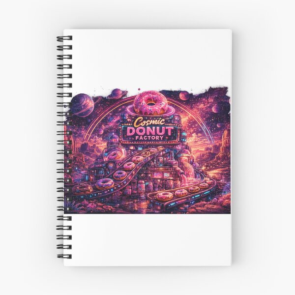 Item preview, Cosmic Donut Factory designed and sold by PeterPunkt.