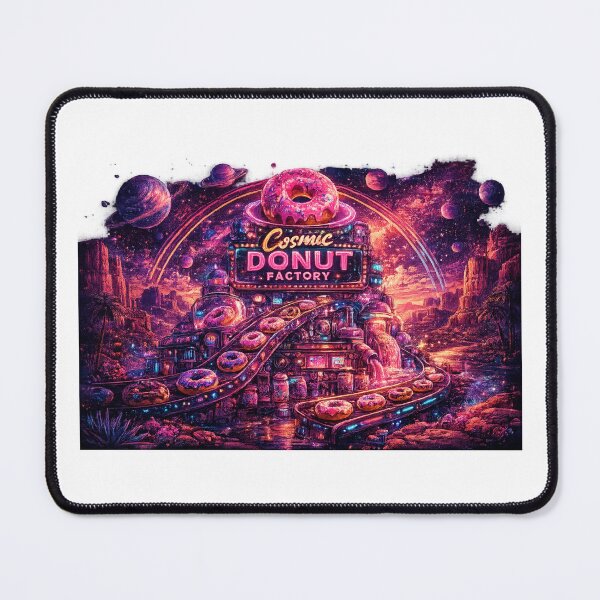 Item preview, Cosmic Donut Factory designed and sold by PeterPunkt.